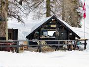 Le Solarium bietet hauptsächlich kleine Imbisse an