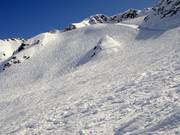 Freeridegebiete am Gemsstock
