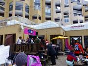 Die Bar Le Spot am Ortsrand