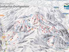 Pistenplan Dorfgastein/Großarltal