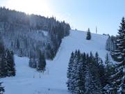 Schwere Blösse-Abfahrt