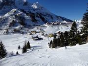 Schwere Piste Plattenkar 3e