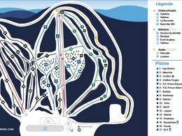 Pistenplan Vallée du Parc