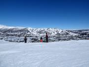 Blick von Vestlia über Geilo