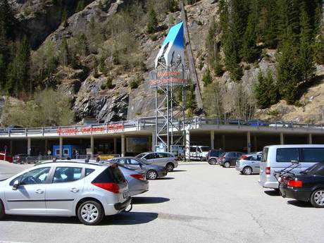 Mölltal: Anfahrt in Skigebiete und Parken an Skigebieten – Anfahrt, Parken Mölltaler Gletscher