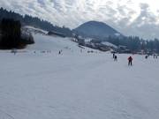 Gute Pistenpräparierung im Anfängerbereich