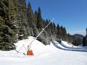 Lanzenbeschneiung im Skigebiet Kopaonik