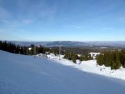 Blick vom Skigebiet Jahorina