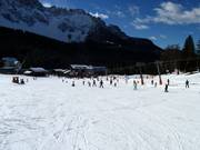 Skikurse am Karerpass auf der Piste Golf
