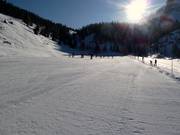 Leichte Piste am Gerlosstein