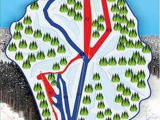 Pistenplan Mratkino – Belorezk