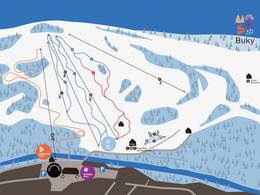 Skigebiet Mladé Buky