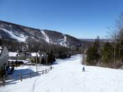 Leichte Piste am Mont Soleil