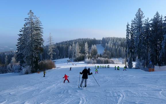 Südböhmische Region (Jihočeský kraj): Größe der Skigebiete – Größe Lipno