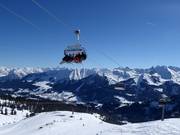 Olympiabahn - 6er Hochgeschwindigkeits-Sesselbahn (kuppelbar) mit Abdeckhauben und Sitzheizung