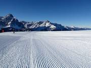 Präparierte Piste im Skigebiet Drei Zinnen Dolomiten