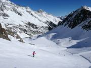 Skiroute Wilde Grube zur Talstation