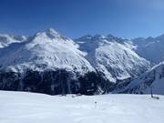 Blick auf die Venter Bergwelt vom Wilden Mannle