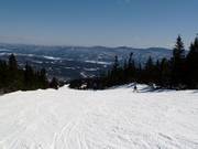 Blick vom Gipfel über Vermont