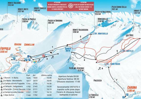Foppolo/Carona (Brembo Ski)