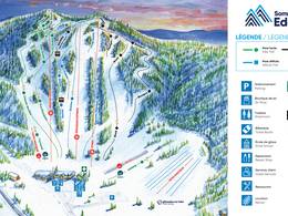 Skigebiet Sommet Edelweiss