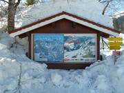 Informationen zum Skigebiet und Langlauf am Parkplatz