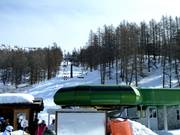 Roccia Rotonda - 4er Hochgeschwindigkeits-Sesselbahn (kuppelbar)