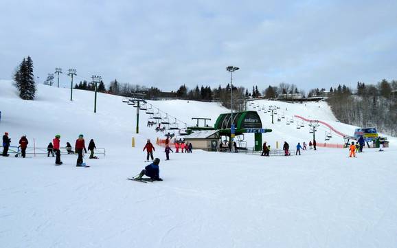 Edmonton Capital Region: Größe der Skigebiete – Größe Snow Valley – Edmonton