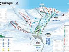 Pistenplan Alto Campoo