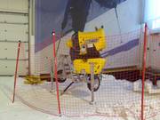 Schneekanone in der Skihalle SNØ bei Oslo