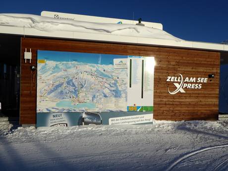 Zell am See-Kaprun: Orientierung in Skigebieten – Orientierung Schmittenhöhe – Zell am See