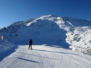 Blick von der Bergstation zum 2677 m hohen Glungezer
