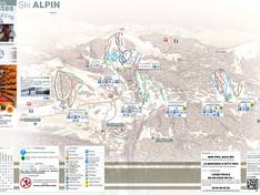 Pistenplan Les Marmousets/Massif d’Orbe – Bois d’Amont