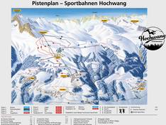 Pistenplan Hochwang – Goldgruben