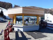 Gepflegter Kassenbereich an der Talstation