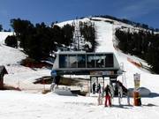 Coll de la Botella - 4er Sesselbahn fix geklemmt