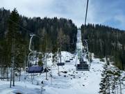 Sonnwiesenbahn II - 2er Sesselbahn fix geklemmt