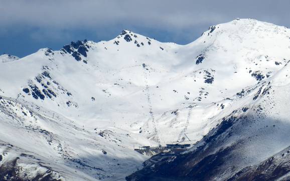 The Remarkables: Größe der Skigebiete – Größe The Remarkables