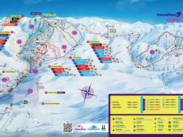 Pistenplan Palandöken (Ejder 3200 World Ski Center)
