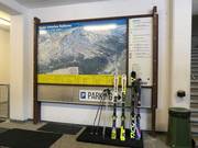 Informationstafel an der Talstation