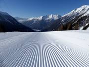 Erstklassige Pistenpräparierung am Ankogel
