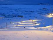 Nachtskifahren Bláfjöll