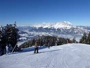 Start der Pisten am Harschbichl