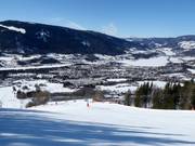 Blick auf Hafjell/Øyer