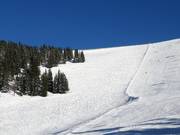 Tiefschneehänge an der Sesselbahn Kühhageralm