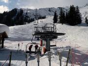 TS de Charlanon - 4er Sesselbahn fix geklemmt