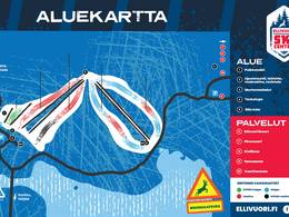 Skigebiet bei Sastamala