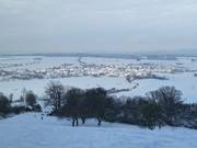 Blick auf den Ort Ehingen