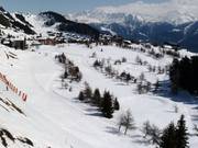 Langlauf in Riederalp auf dem Golfplatz Riederalp