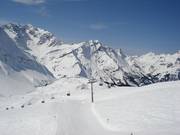 Abfahrten am Auenfeld in Schröcken
